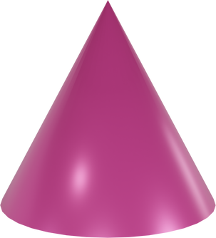 Cone 3D Illustration
